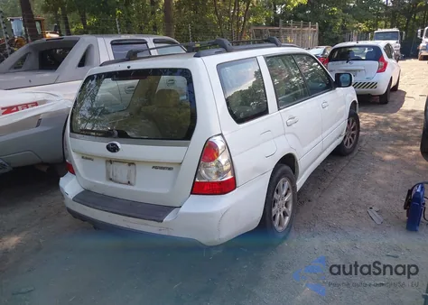 2007 Subaru Forester 2.5X z USA, uszkodzony, nr VIN JF1SG65607H703989